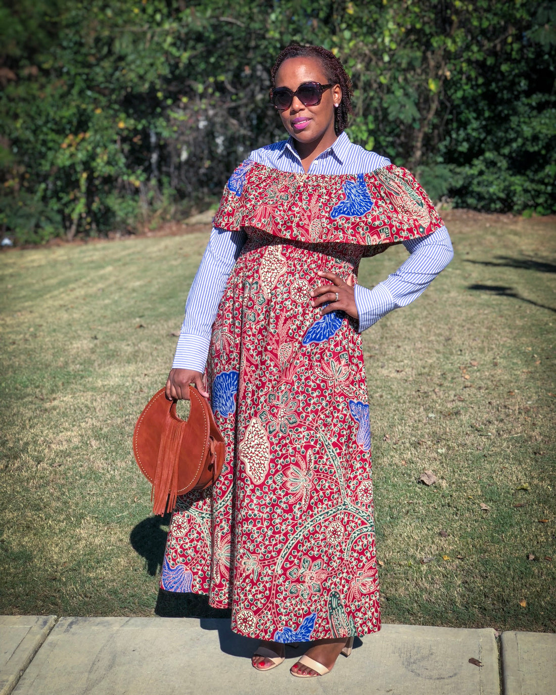 How to Style a Maxi Dress for the Fall